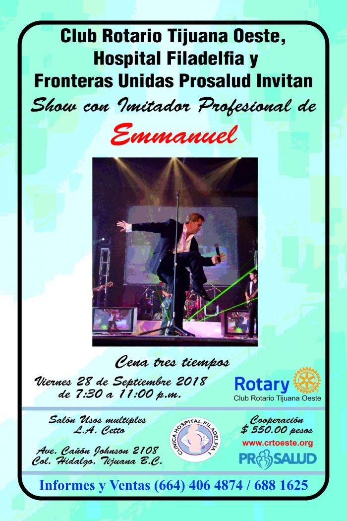 POSTER ROTARY AGOSTO 2018